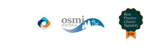 Triple Logo Banner - Osmi Cubico Best Practice